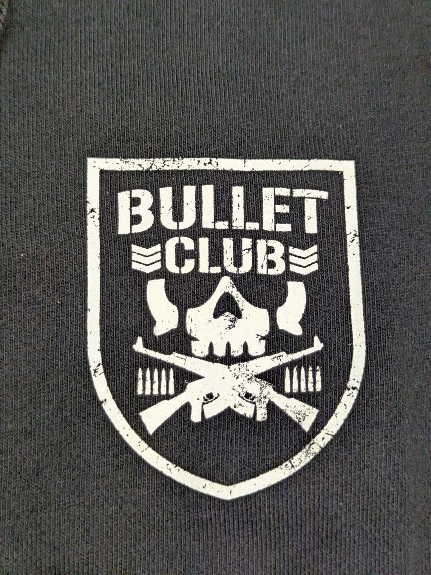 BULLET CLUB 'RING FORCE' Zip hoodie  (1) (Black)