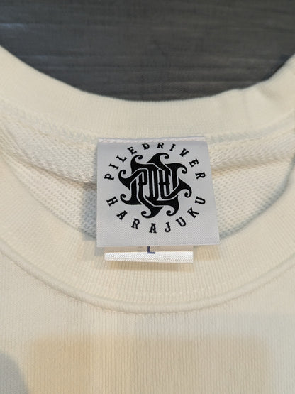パイルドライバー原宿「GOTCH STYLE UNIVERSITY」スウェット②(印ホワイト)