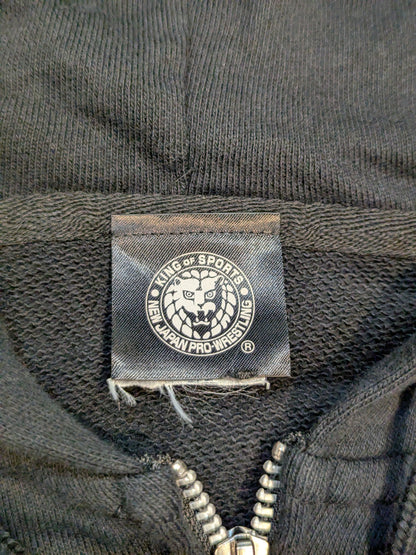 BULLET CLUB "RING FORCE" Zip Hoodie  (2) (Black)