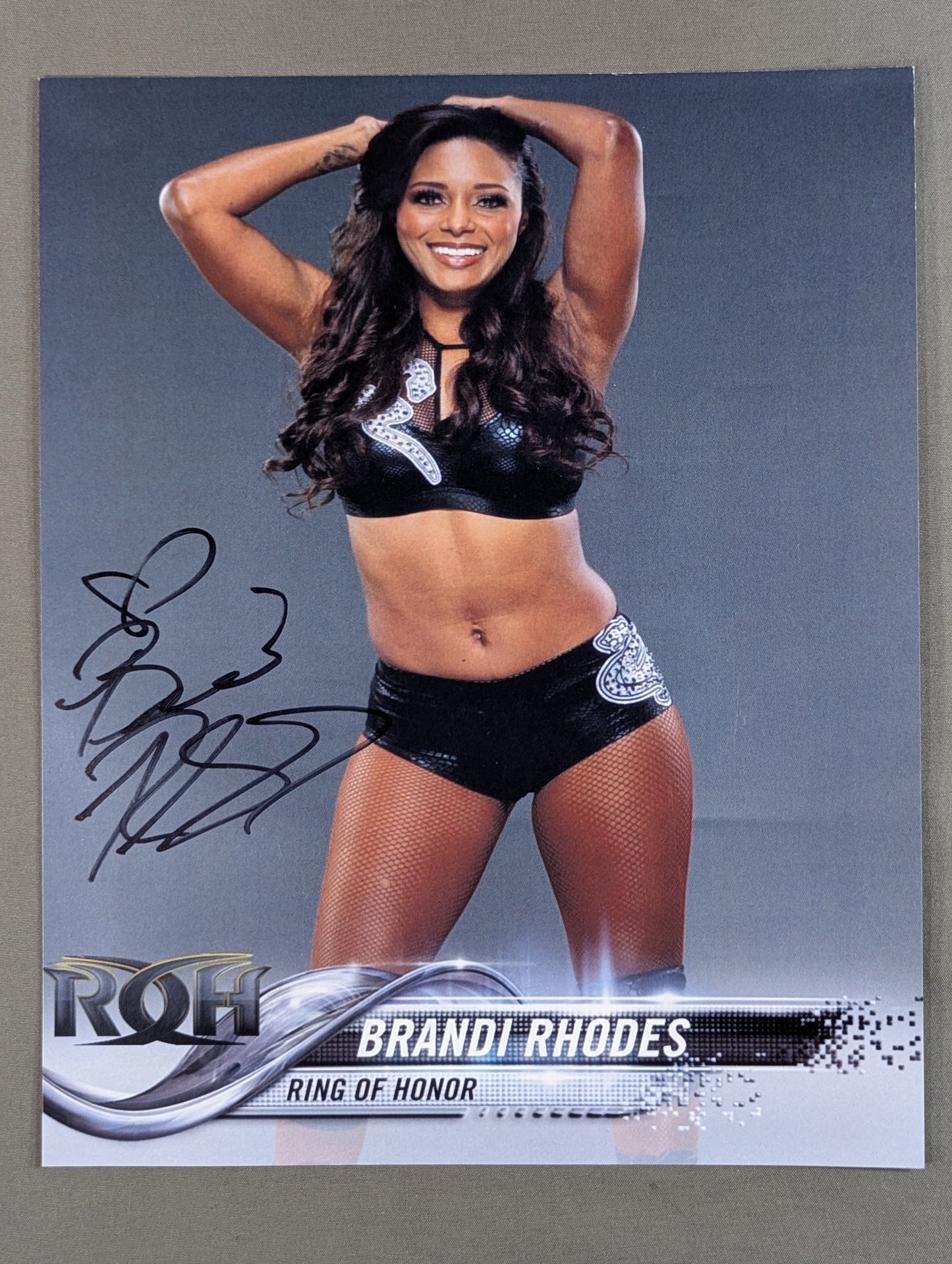 ★ROH★ Brandy Rhodes hand-signed autograph Pro-Photo (A-2)