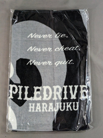 パイルドライバー原宿「PILEDRIVER HARAJUKU」フェイスタオル