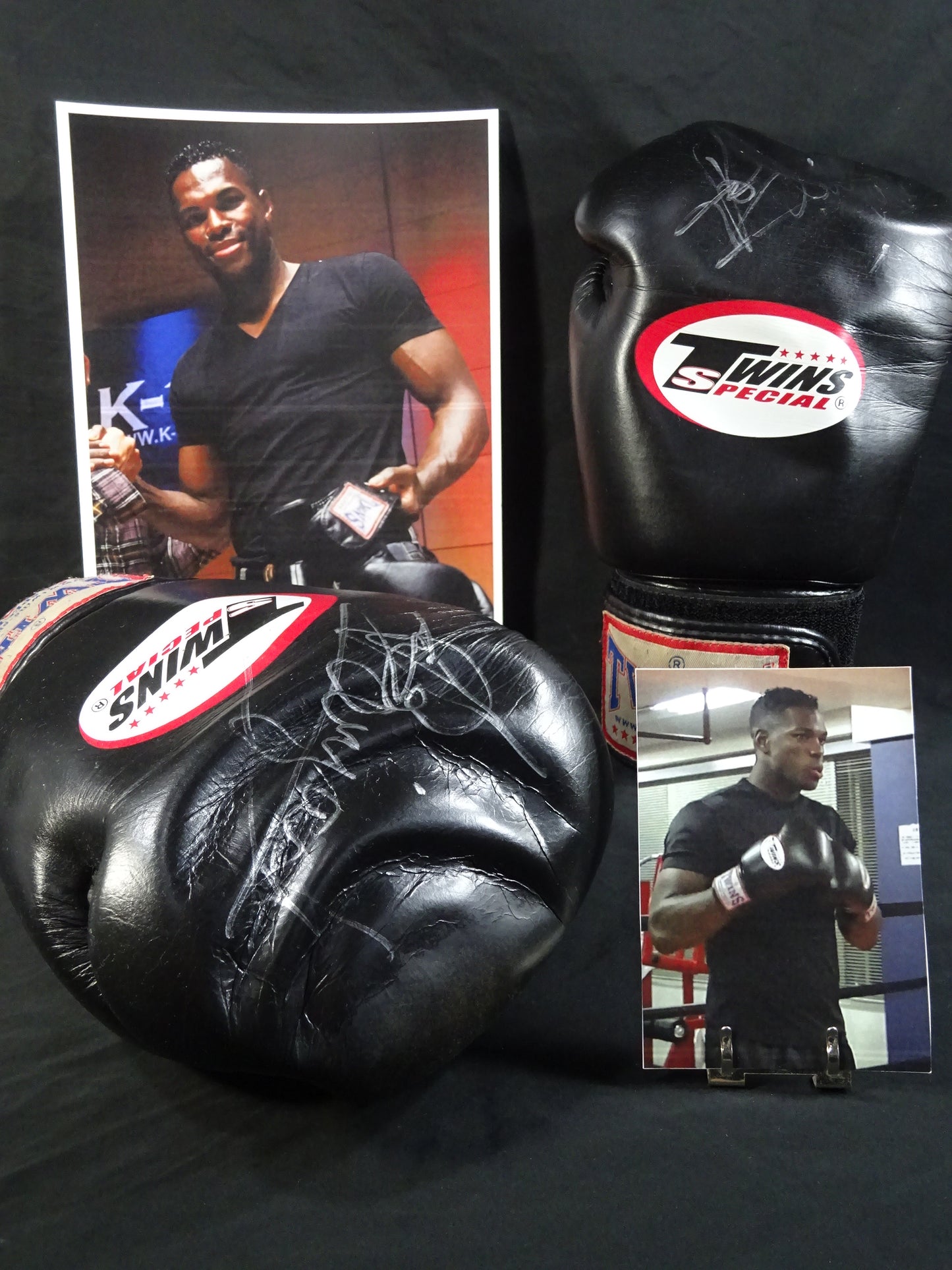 Remy Bonjasky ★: gloves worn by him ★ during practice