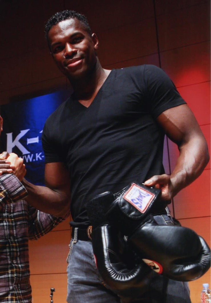 Remy Bonjasky ★: gloves worn by him ★ during practice