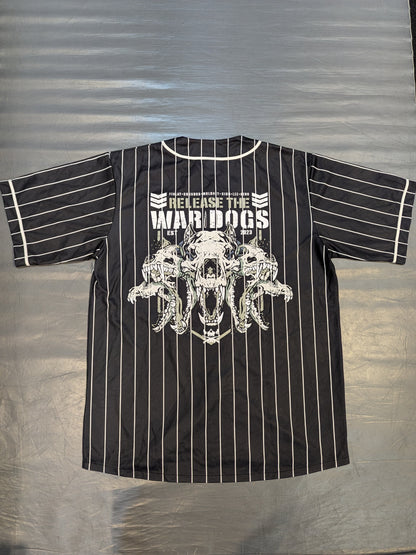 BULLET CLUB WAR DOGS「RELEASE THE WAR DOGS」 ベースボールシャツ