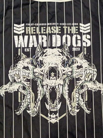 BULLET CLUB WAR DOGS「RELEASE THE WAR DOGS」 ベースボールシャツ