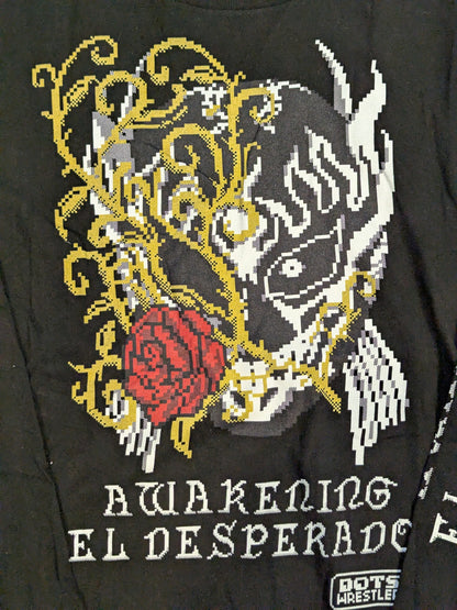 エル・デスペラード「dotswrestler」ロングスリーブTシャツ(AWAKENING)