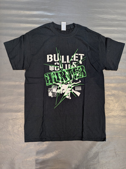 【hand signed autograph】Yoshitatsu "BULLET CLUB HUNTER" T-shirt (Black)