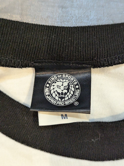 ライオンマーク ラグラン Tシャツ①(ホワイト×ブラック)