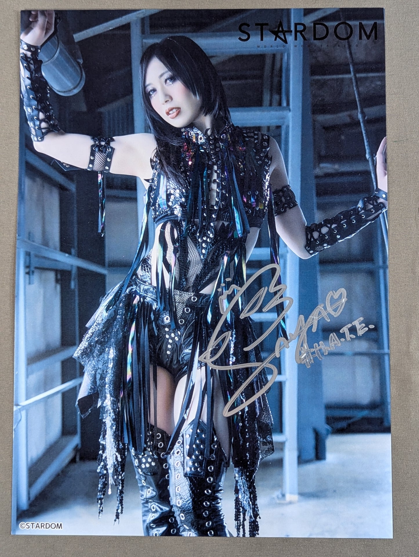 Saya Kamitani  hand signed autograph  Starda Mu Pro-Photo (D-6)