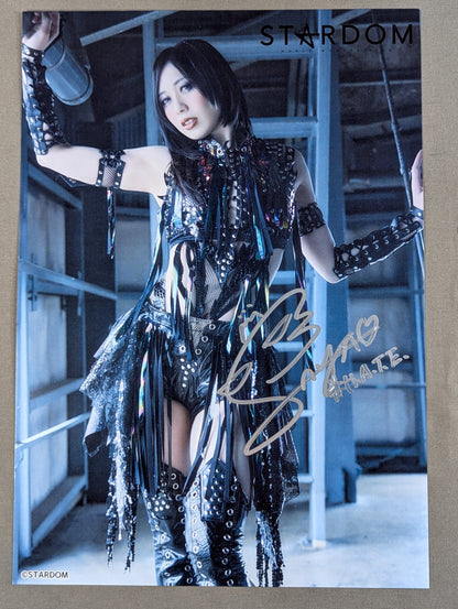 Saya Kamitani  hand signed autograph  Starda Mu Pro-Photo (D-6)