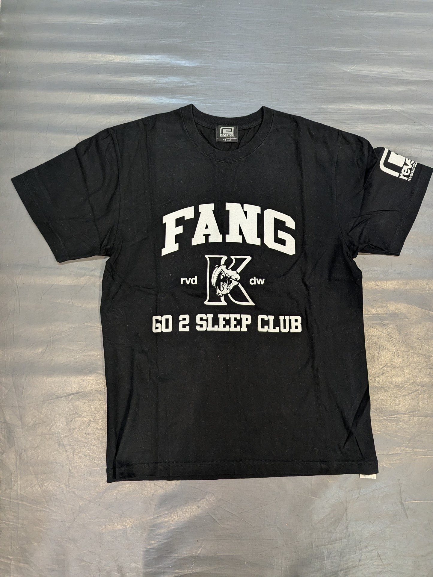 KENTA「FANG K」Tシャツ②(ブラック×ホワイト)