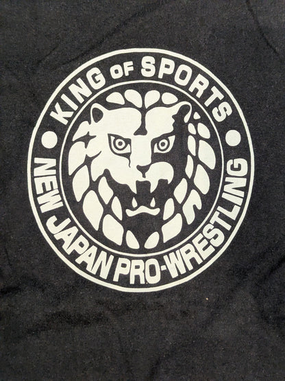 ライオンマーク ラグラン Tシャツ②(ブラック×グレー)