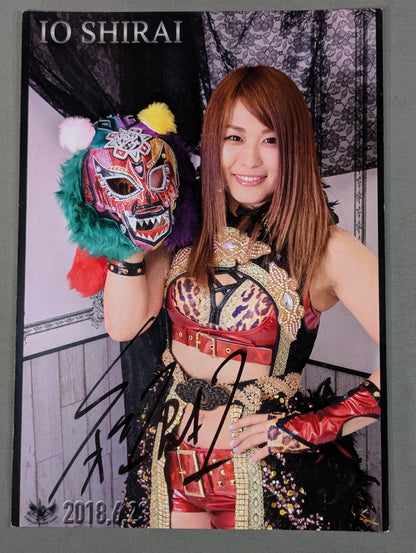 Io Shirai (Iyo Sky)  hand signed autograph Pro-Photo (J-3)