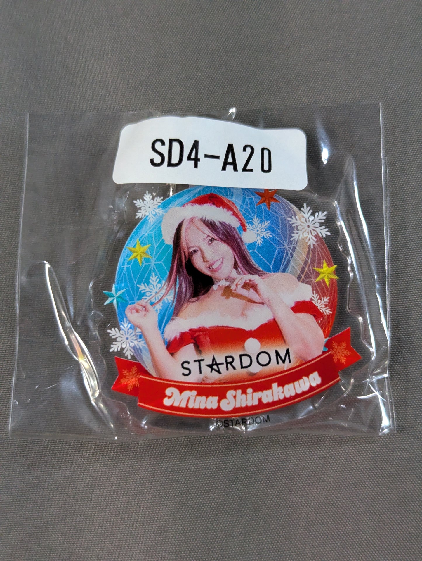 白川未奈 STARDOM×ウェブポン オーナメントキーホルダー