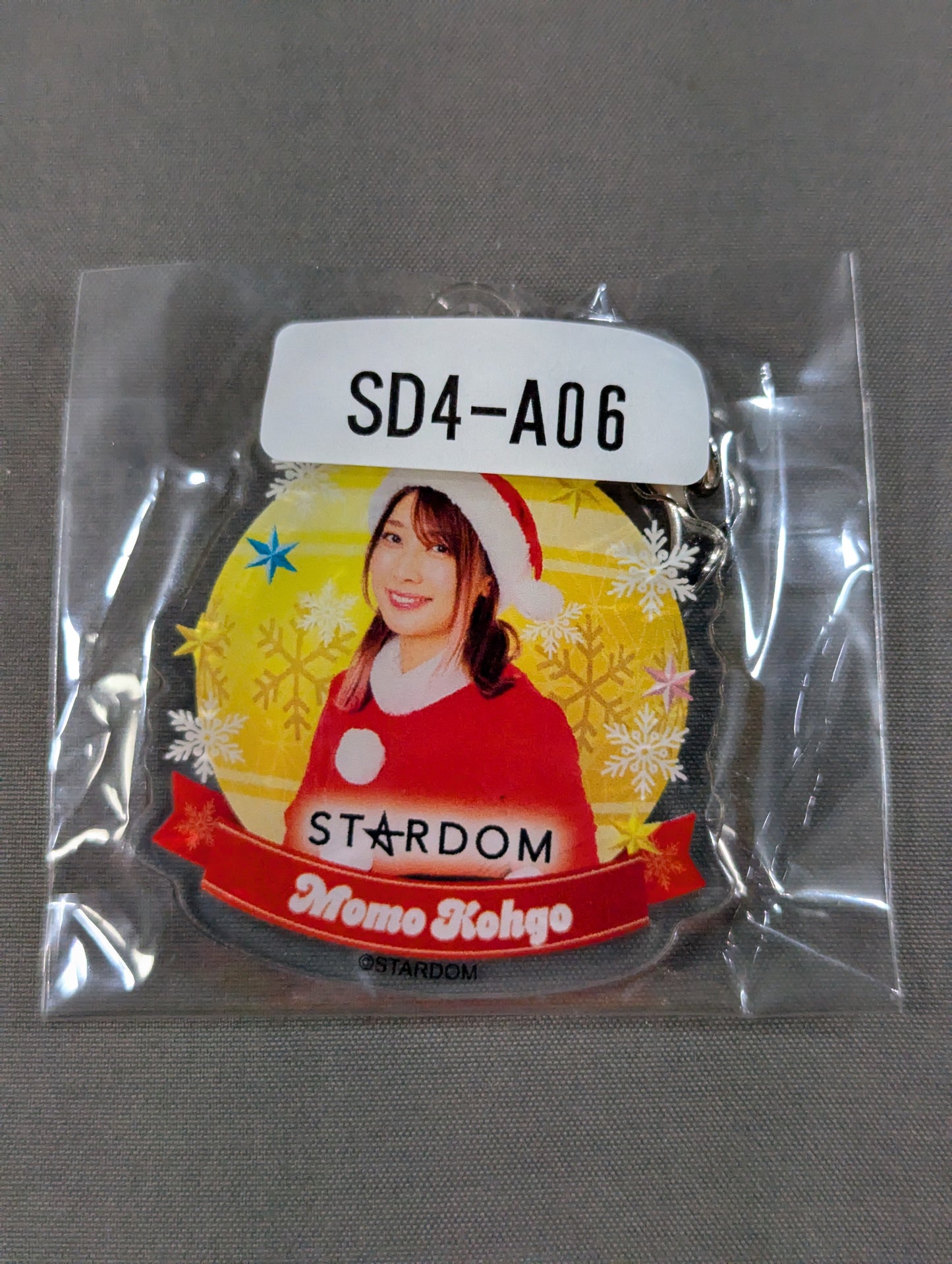 向後桃 STARDOM×ウェブポン オーナメントキーホルダー