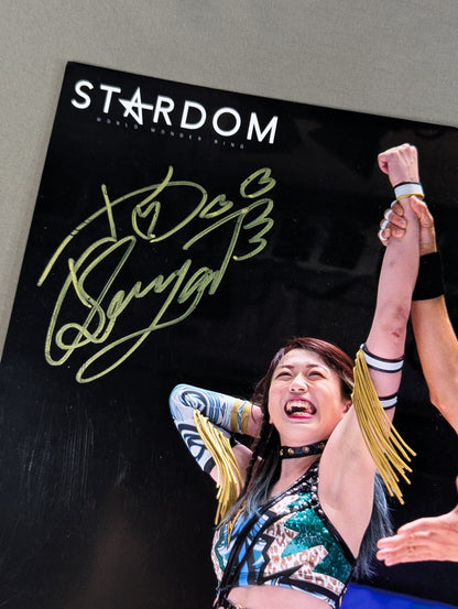 Saya Kamitani  hand signed autograph  Starda Mu Pro-Photo (D-6)