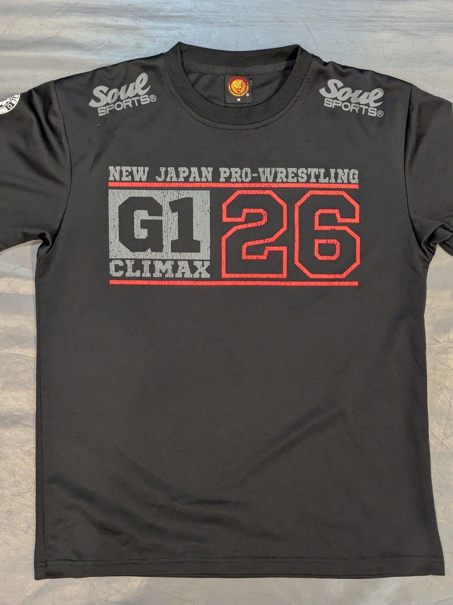 G1 CLIMAX 26 大会記念 SOUL SPORT ドライTシャツ