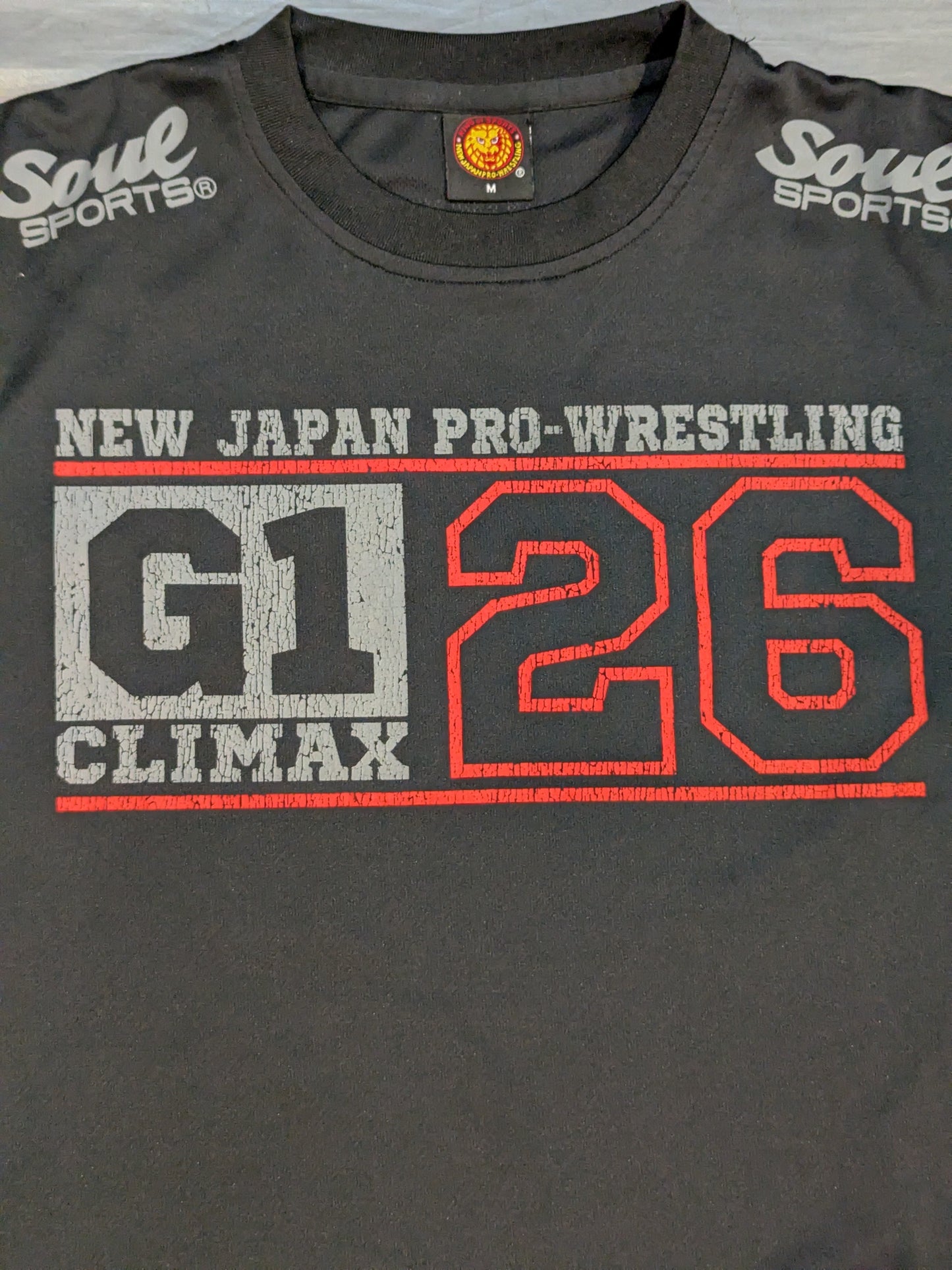 G1 CLIMAX 26 大会記念 SOUL SPORT ドライTシャツ