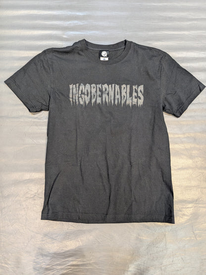 BUSHI「INGOBERNABLES」Tシャツ(ブラック×ブラック)