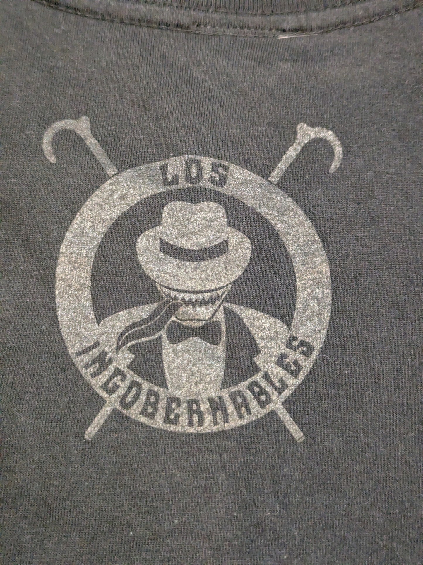BUSHI「INGOBERNABLES」Tシャツ(ブラック×ブラック)