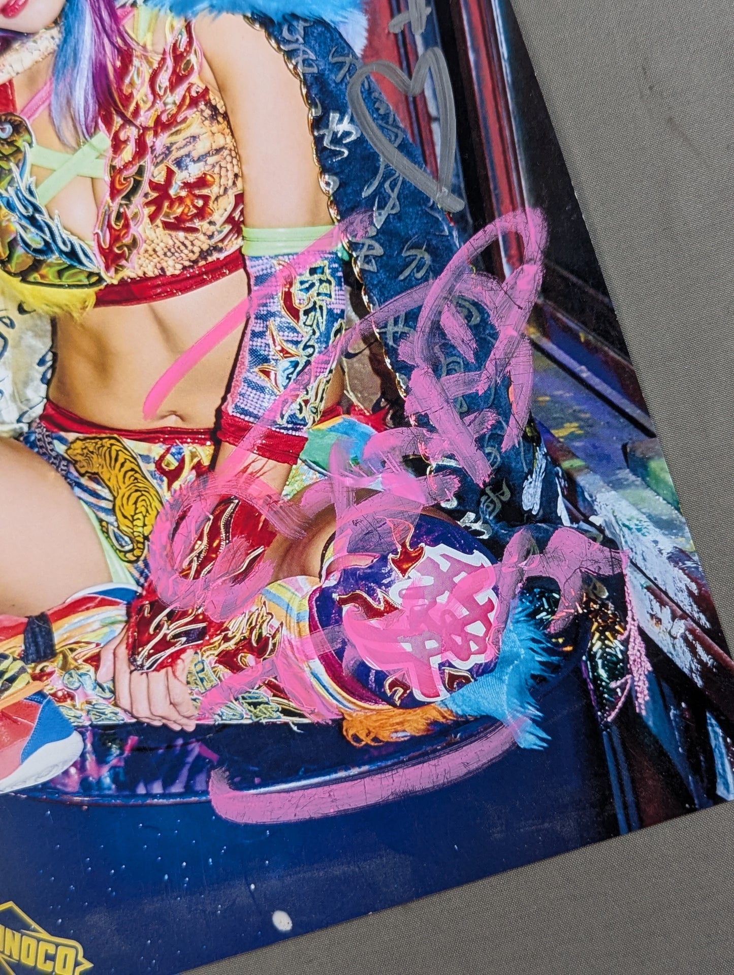 UNAGI SAYAKA  hand signed autograph  Starda Mu Pro-Photo (R-4)