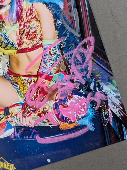 UNAGI SAYAKA  hand signed autograph  Starda Mu Pro-Photo (R-4)