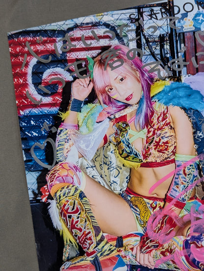 UNAGI SAYAKA  hand signed autograph  Starda Mu Pro-Photo (R-4)