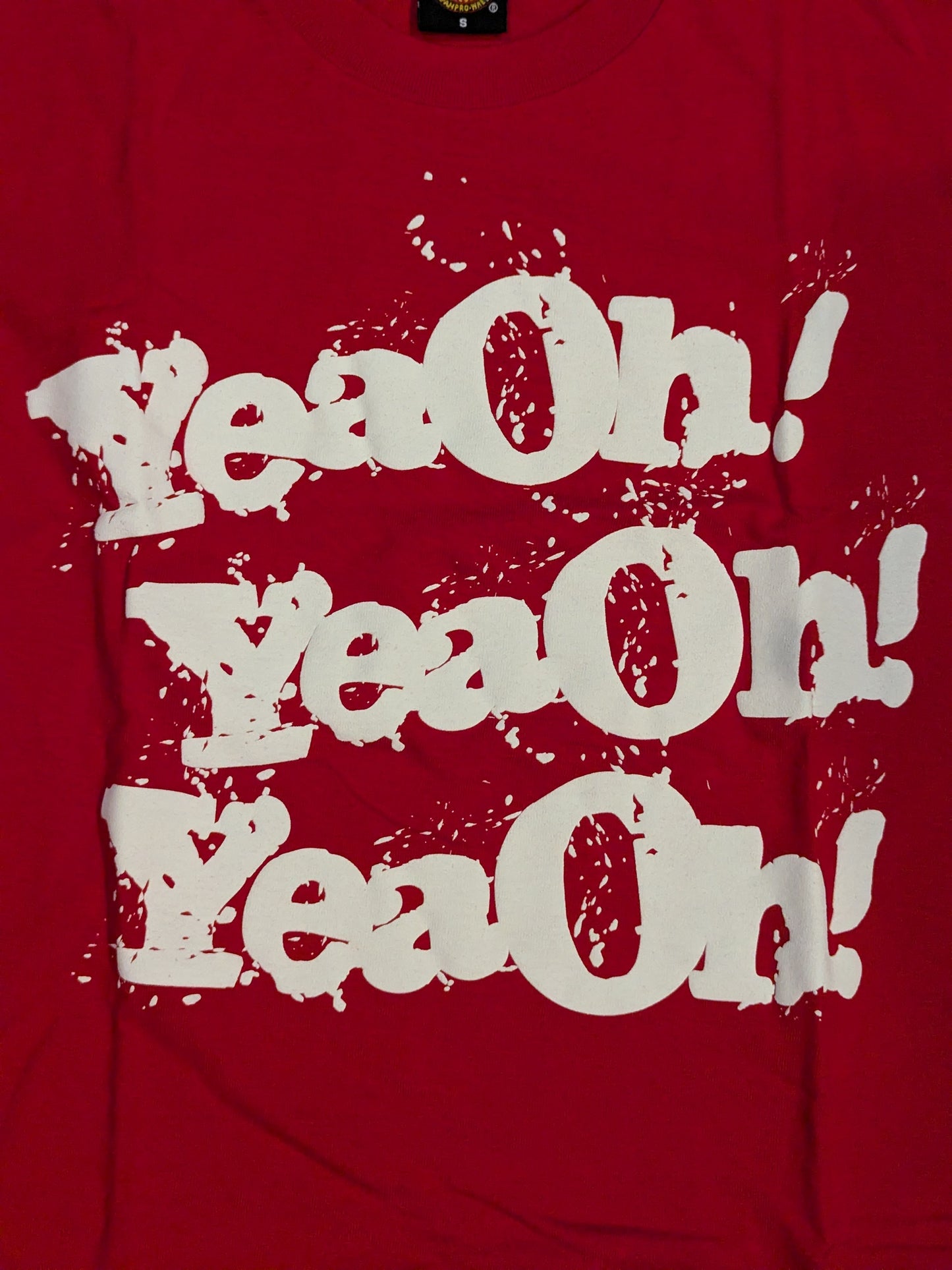 中邑真輔「YeaOh!×3」Tシャツ②(レッド)