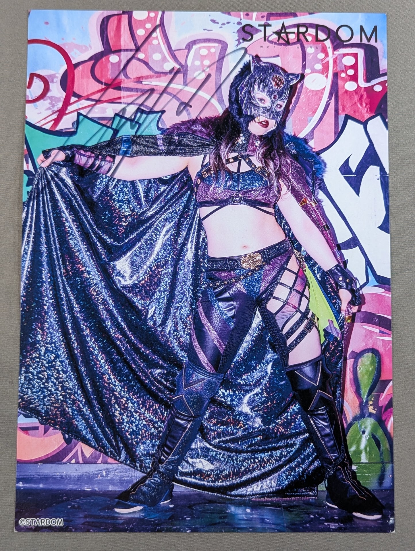 STARLIGHT KID  hand signed autograph  Starda Mu Pro-Photo (L-3)