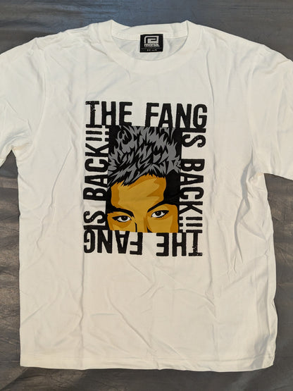 KENTA「THE FANG IS BACK」Tシャツ②(ホワイト)