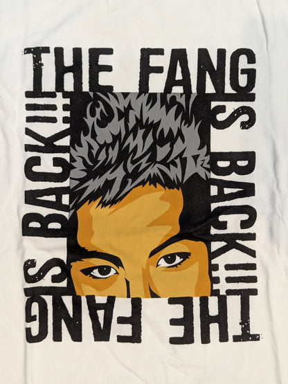 KENTA「THE FANG IS BACK」Tシャツ②(ホワイト)