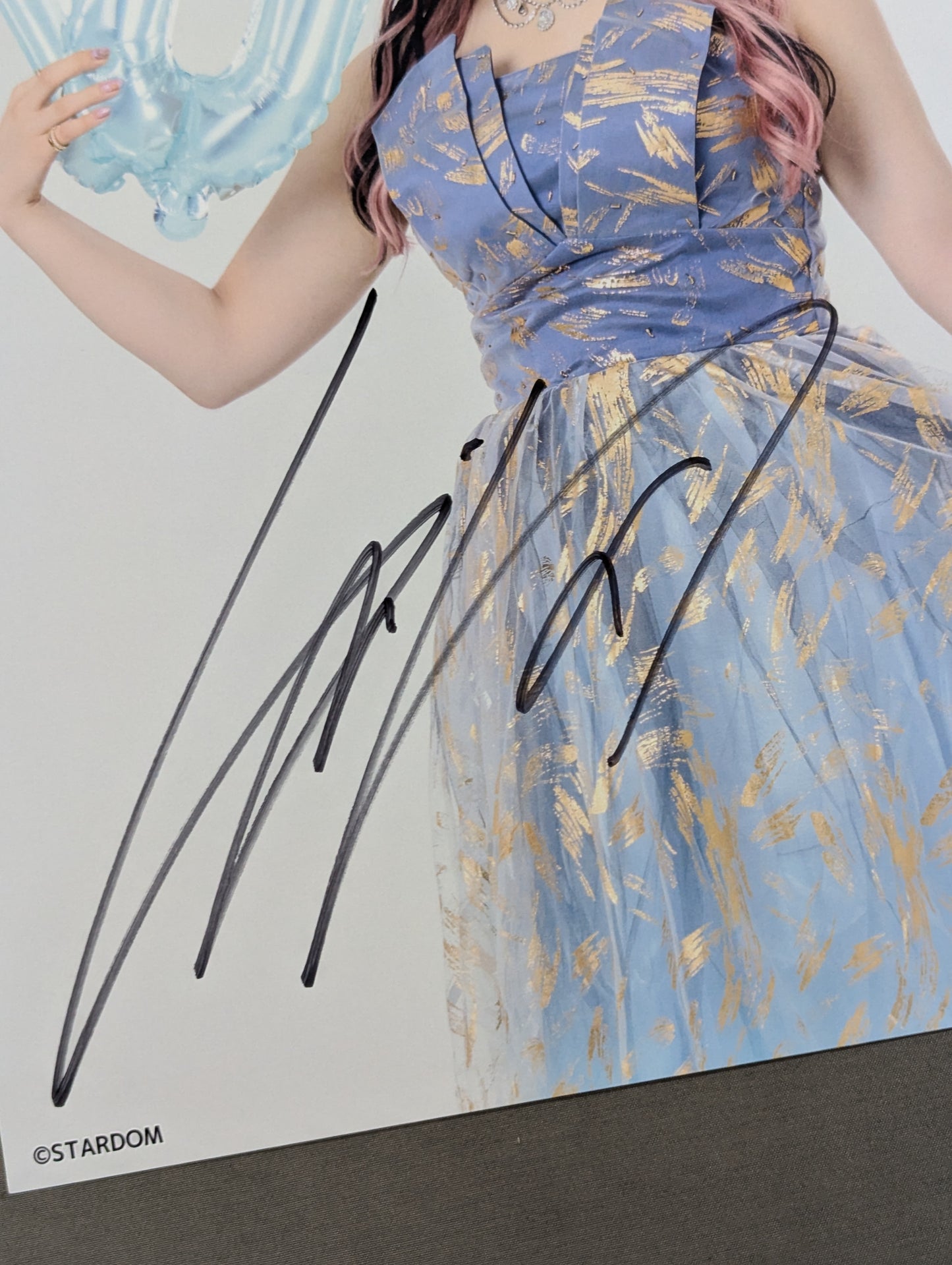★10th Anniversary ★ STARLIGHT KID  hand signed autograph Stardom Pro-Photo (2)