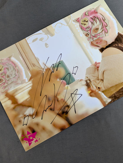 STARLIGHT KID  hand signed autograph  Starda Mu Pro-Photo (L-5)