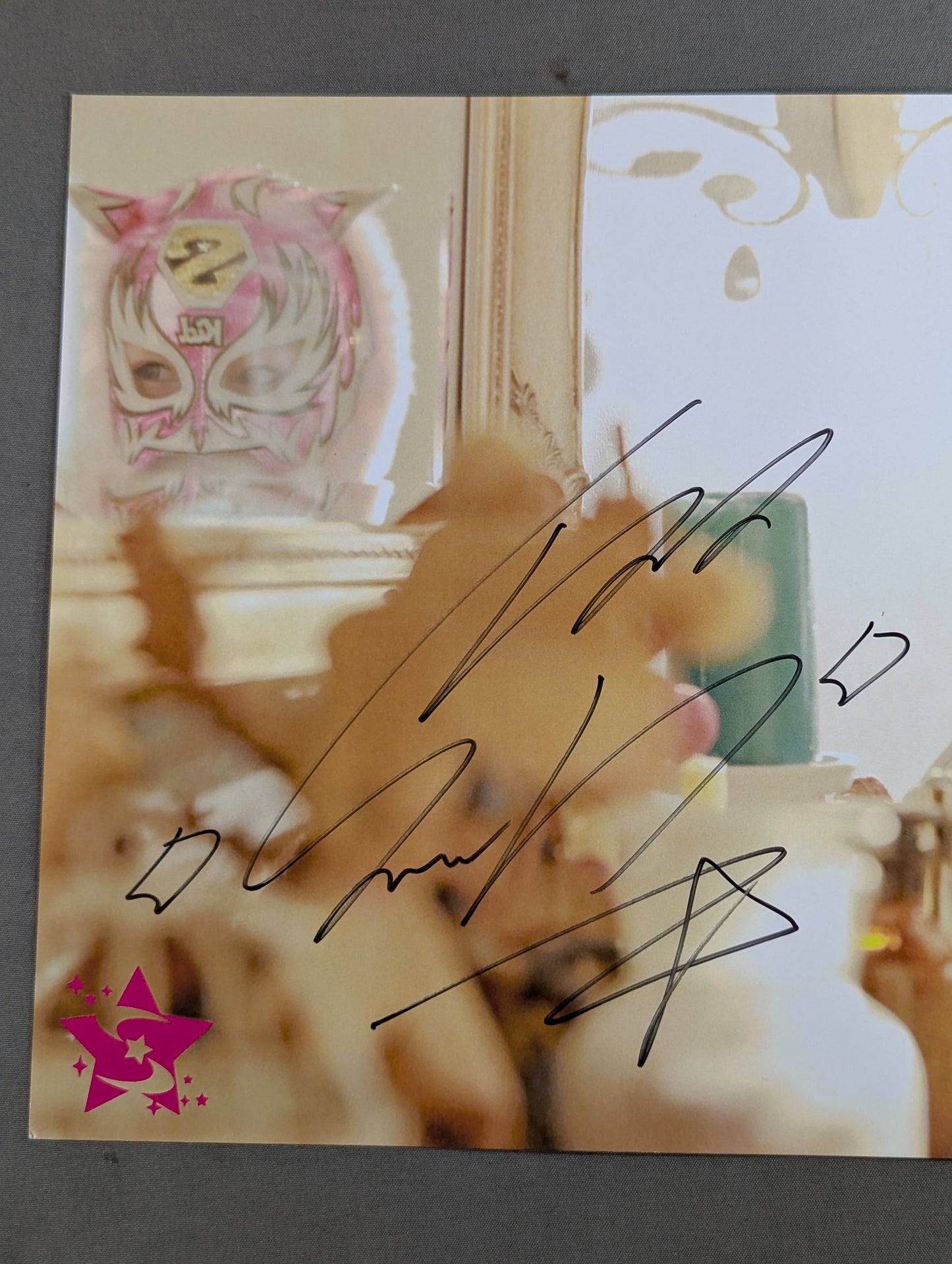 STARLIGHT KID  hand signed autograph  Starda Mu Pro-Photo (L-5)