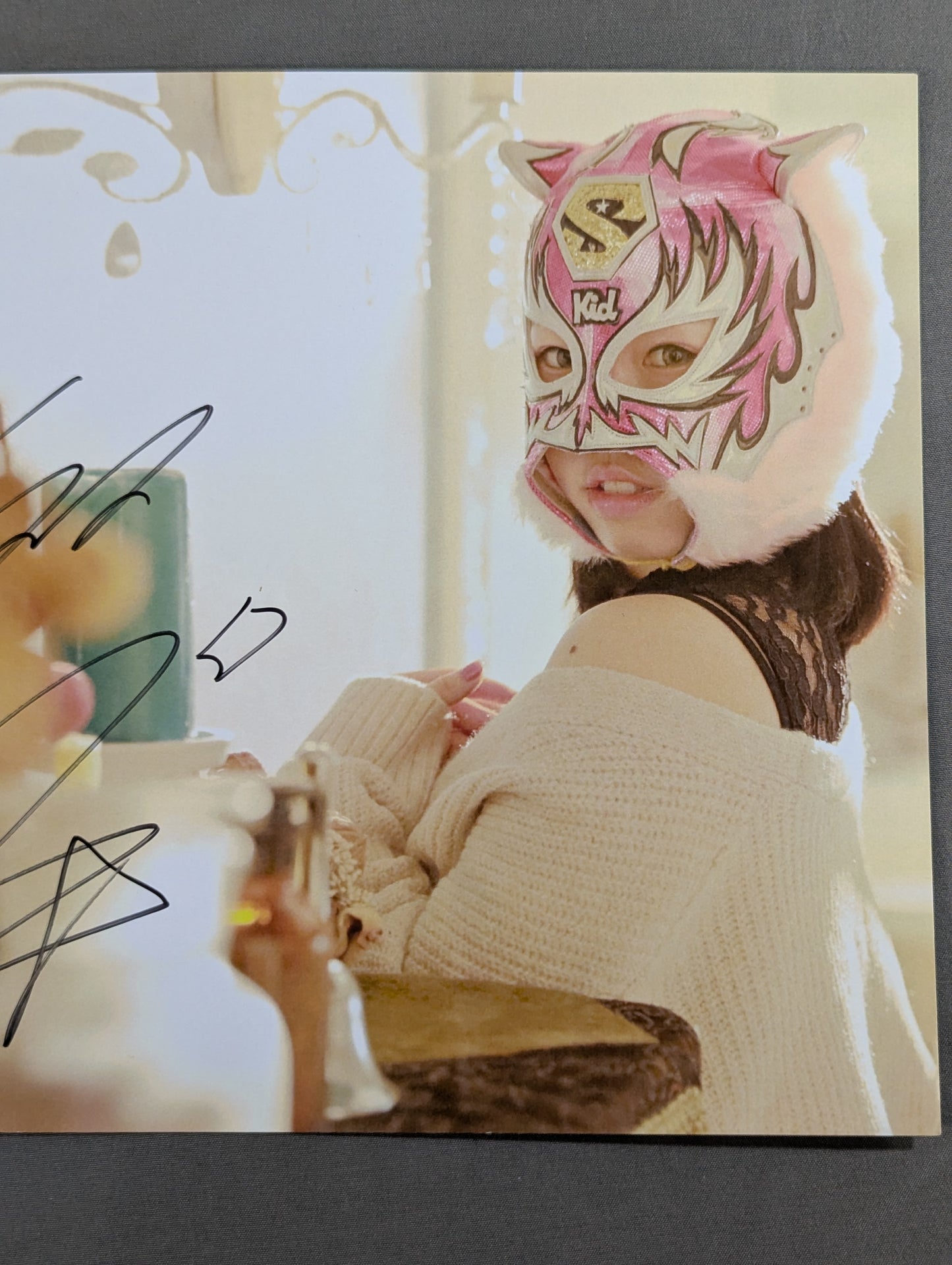 STARLIGHT KID  hand signed autograph  Starda Mu Pro-Photo (L-5)
