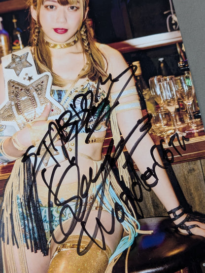 Saya Kamitani  hand signed autograph  Starda Mu Pro-Photo (D-7)