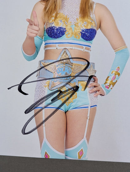 Miyu Amasaki  hand signed autograph  Starda Mu Pro-Photo (M-5)
