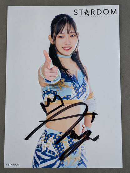 Miyu Amasaki  hand signed autograph  Starda Mu Pro-Photo (M-6)