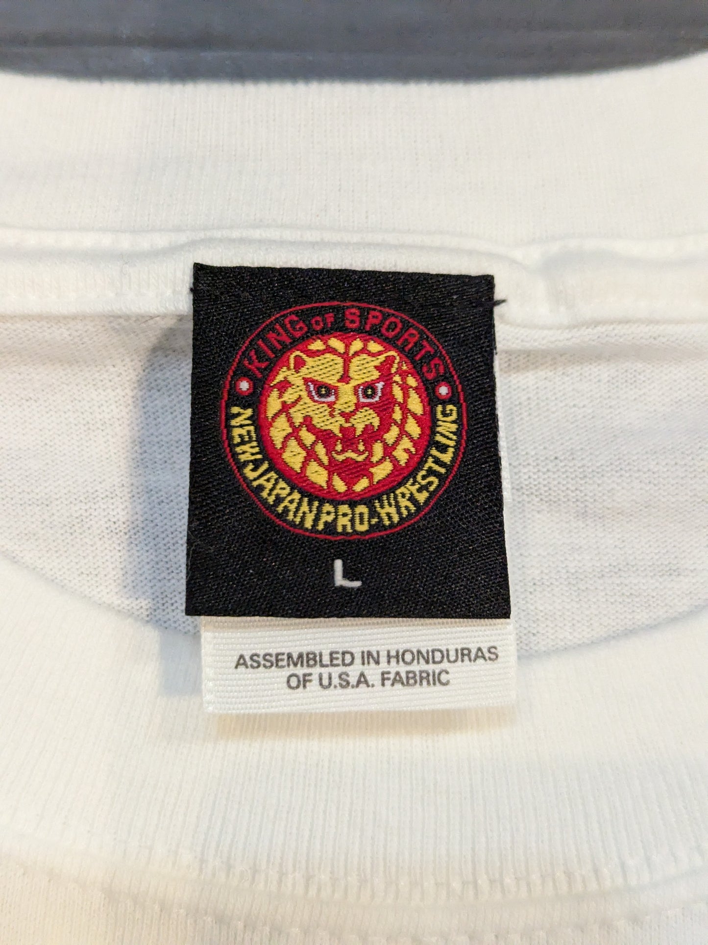 【直筆サイン入り】獣神サンダー・ライガー「JYUSHIN THUNDER LIGER SINCE 1989」Tシャツ