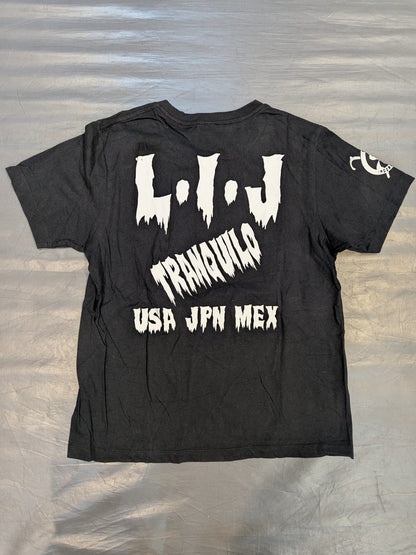 L・I・J Tシャツ⑤(ブラック×ホワイト)