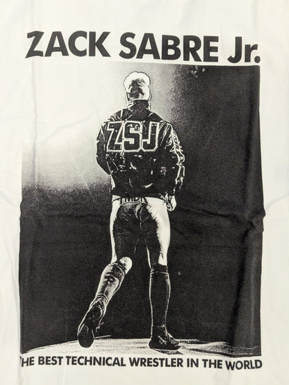ザック・セイバーJr.「THE BEST TECHNICAL WRESTLER IN THE WORLD」Tシャツ