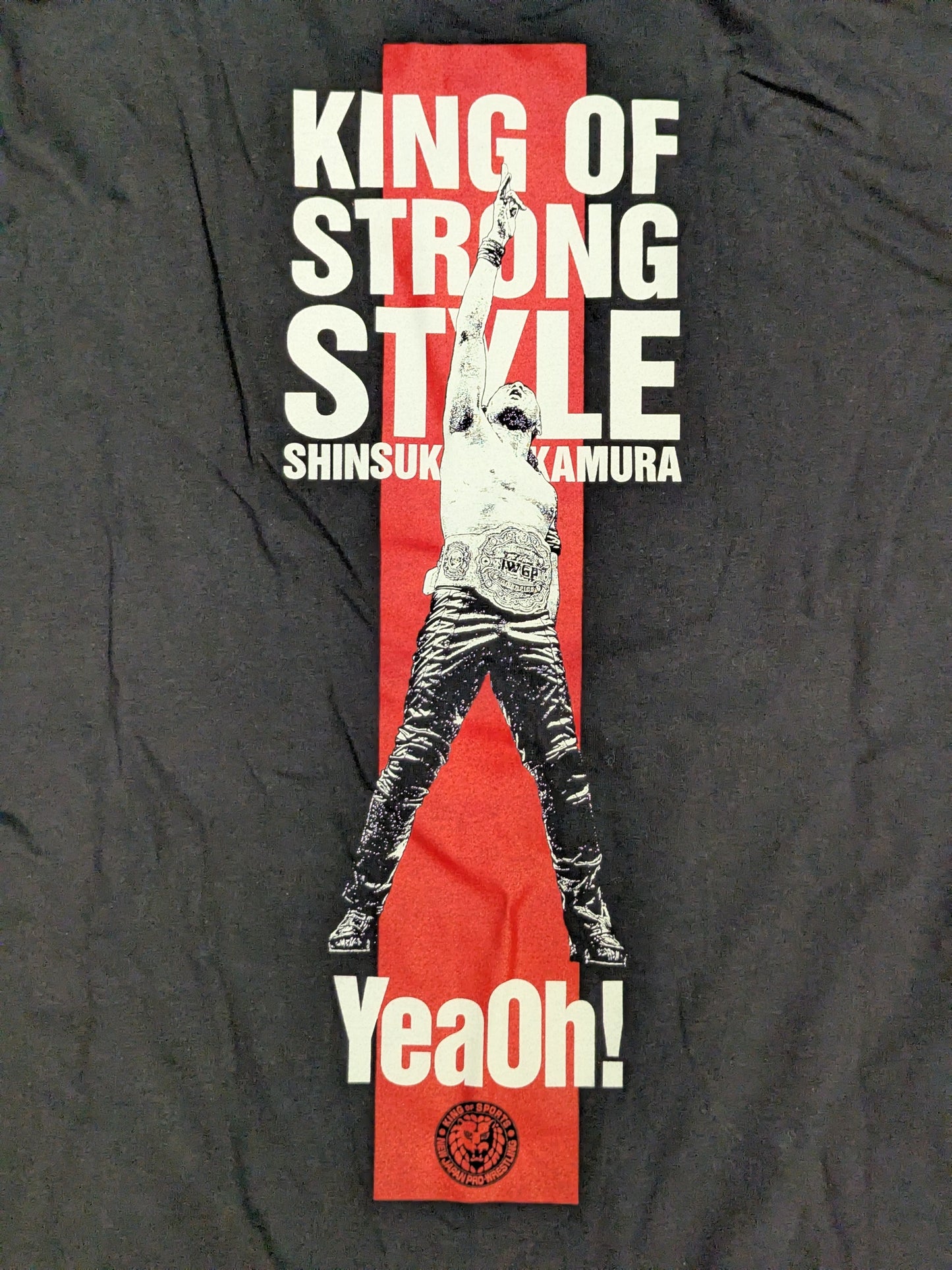 中邑真輔「BEST IN THE WORLD」Tシャツ③