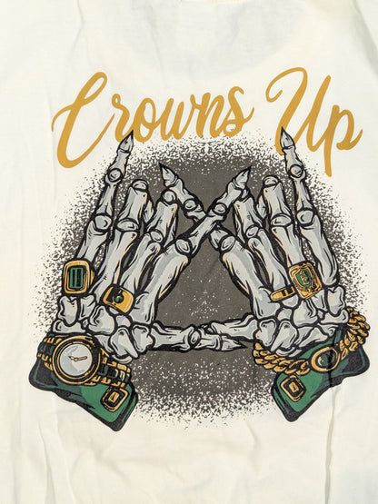 TJP「Crowns Up」Tシャツ②(アイボリー)