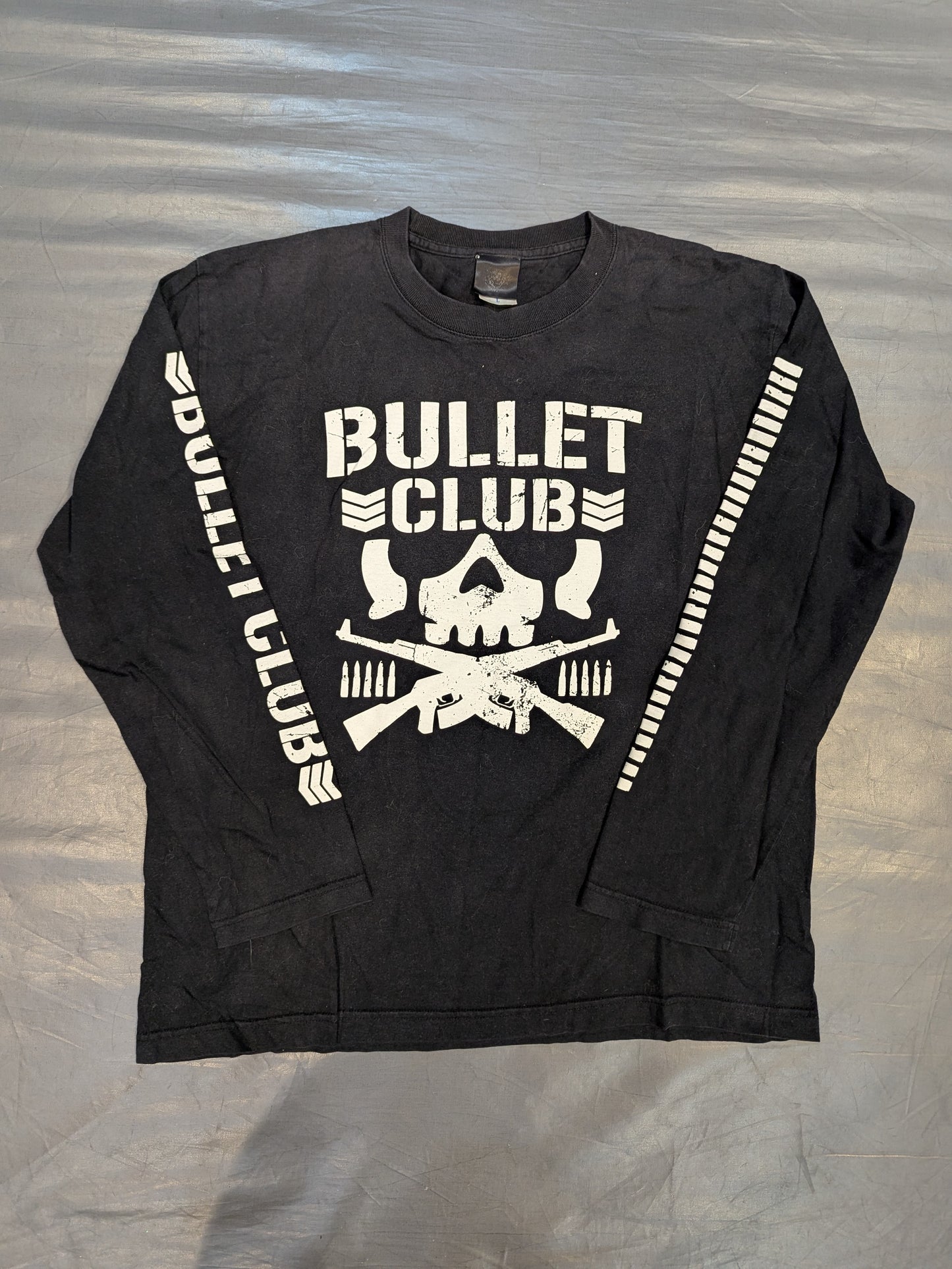 BULLET CLUB ロングスリーブTシャツ(ビッグロゴ)