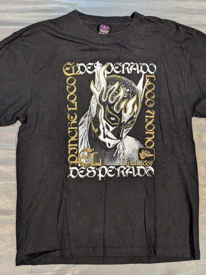 エル・デスペラード×ROLLING CRADLE コラボTシャツ⑤(ブラック)