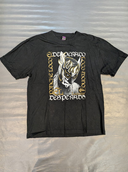 エル・デスペラード×ROLLING CRADLE コラボTシャツ⑤(ブラック)