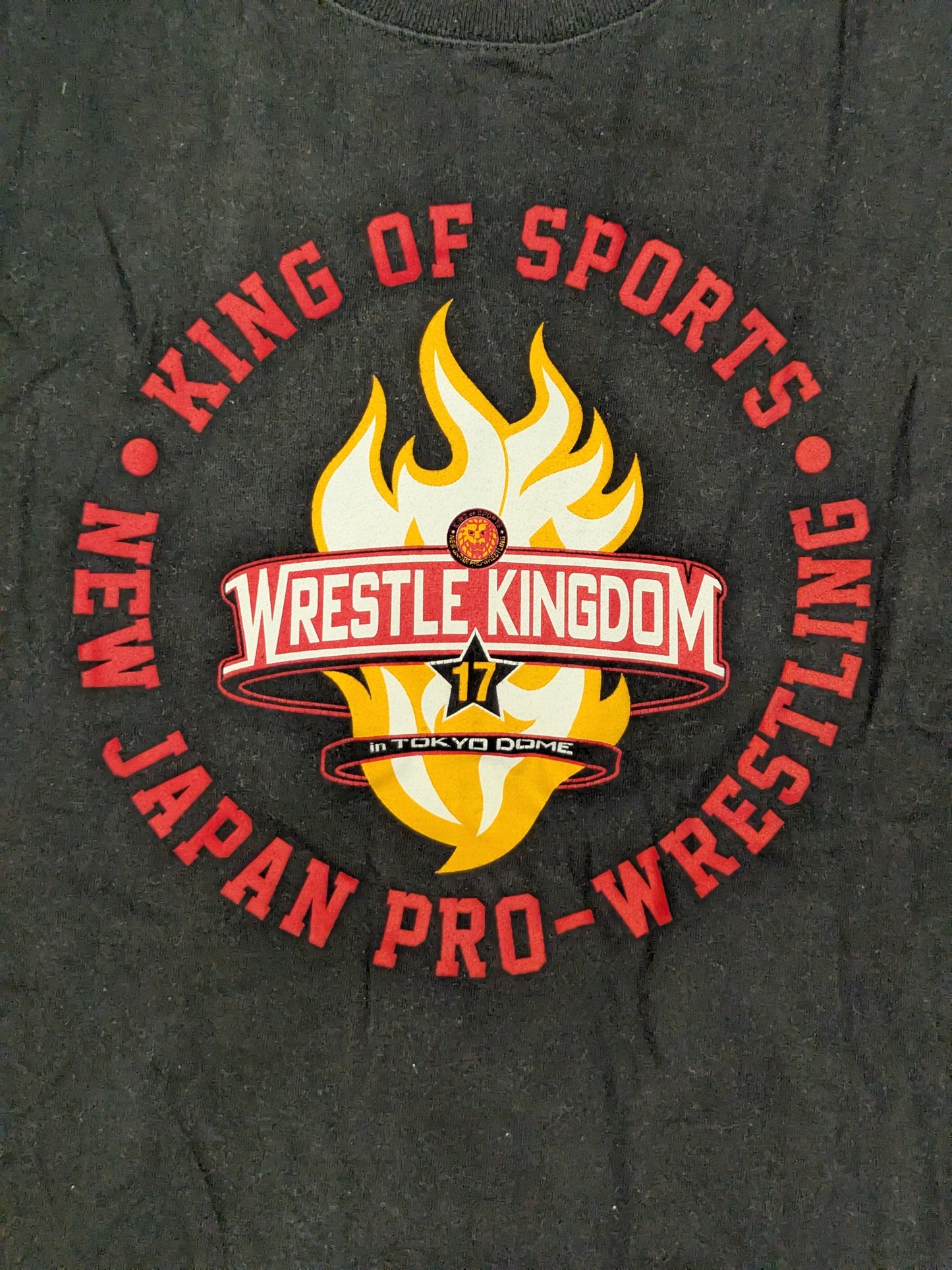 WRESTLE KINGDOM 17 大会記念 Tシャツ
