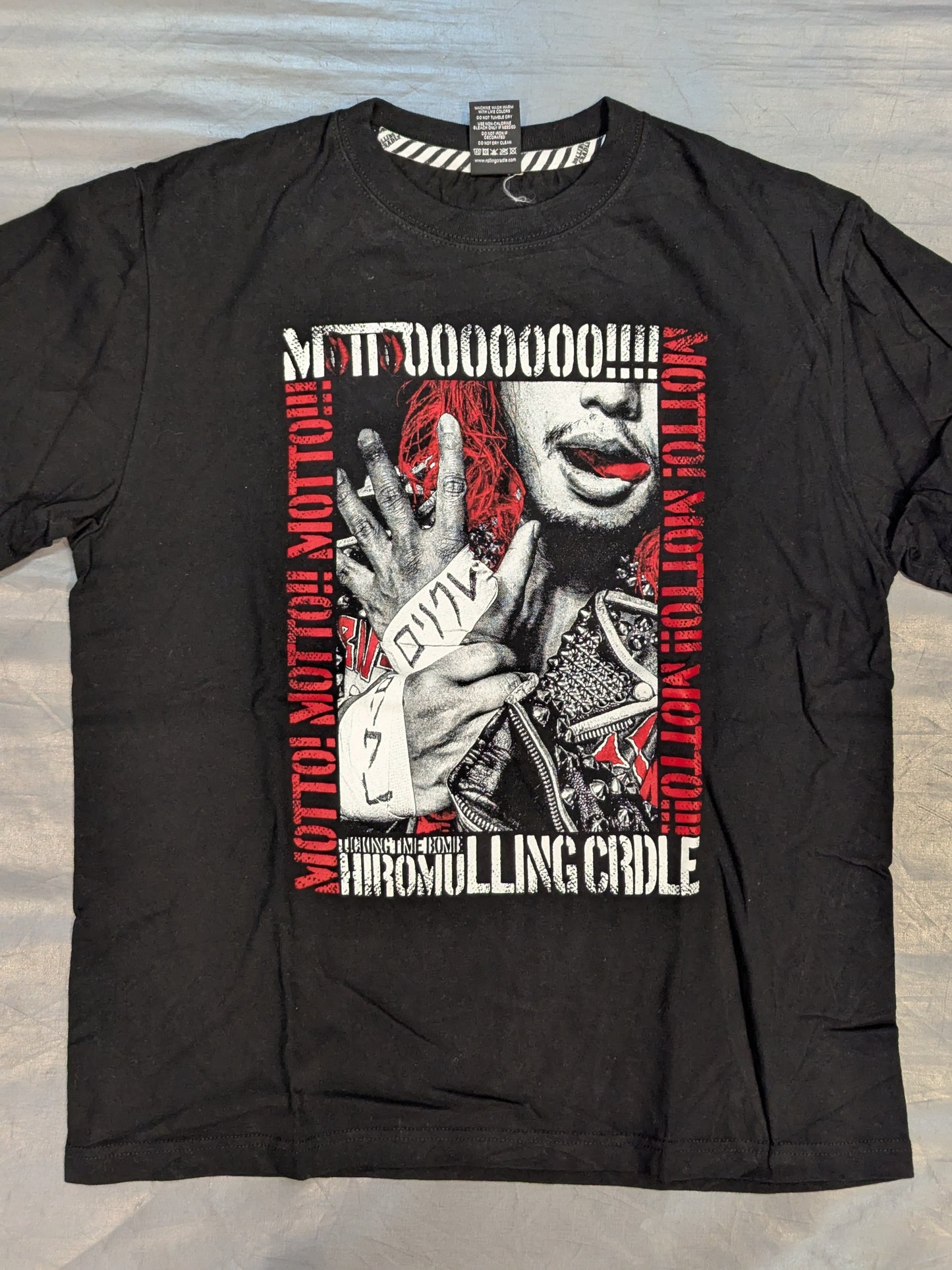 Hiromu Takahashi × ROLLING CRADLE Collaboration T-Shirt (2022/Black)