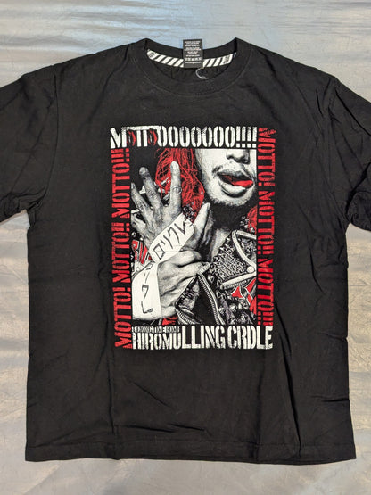 Hiromu Takahashi × ROLLING CRADLE Collaboration T-Shirt (2022/Black)