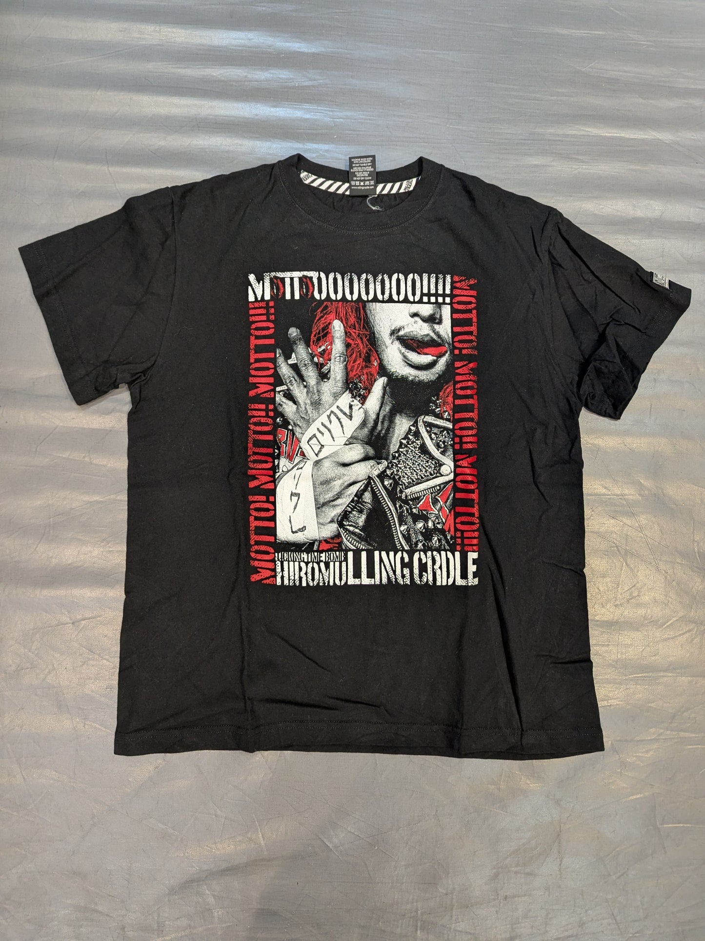 Hiromu Takahashi × ROLLING CRADLE Collaboration T-Shirt (2022/Black)